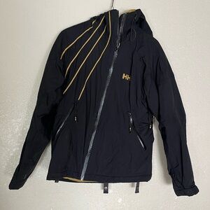 Helly Hansen black thick windbreaker